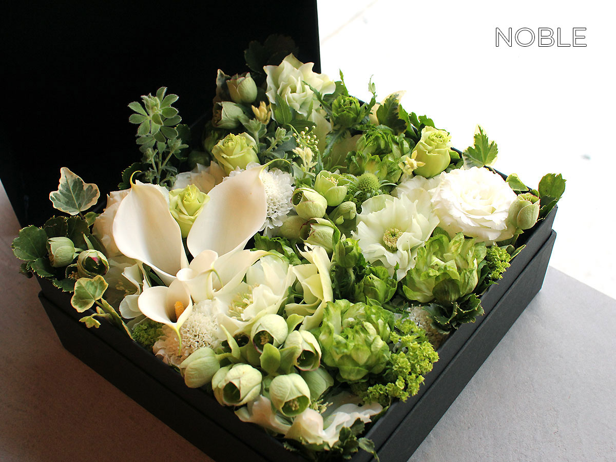 ボックスフラワーアレンジメント6000