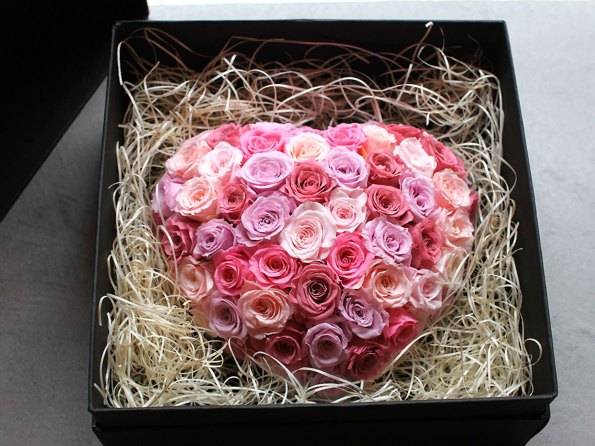 プリザーブドフラワー・ピュアハート