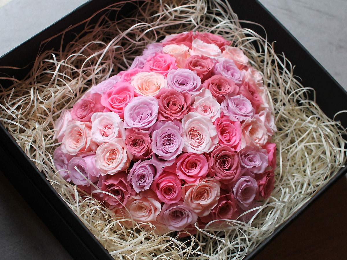 プリザーブドフラワー・ピュアハート