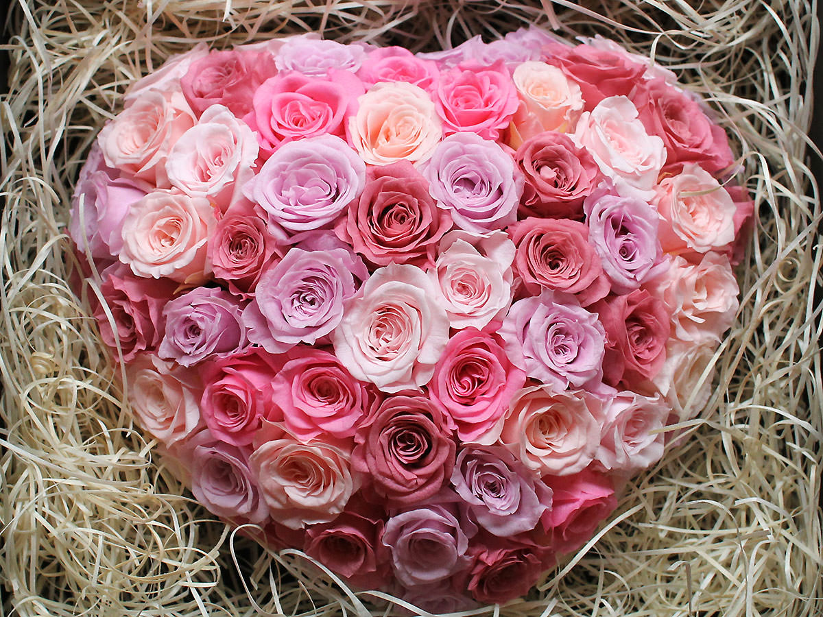 プリザーブドフラワー・ピュアハート