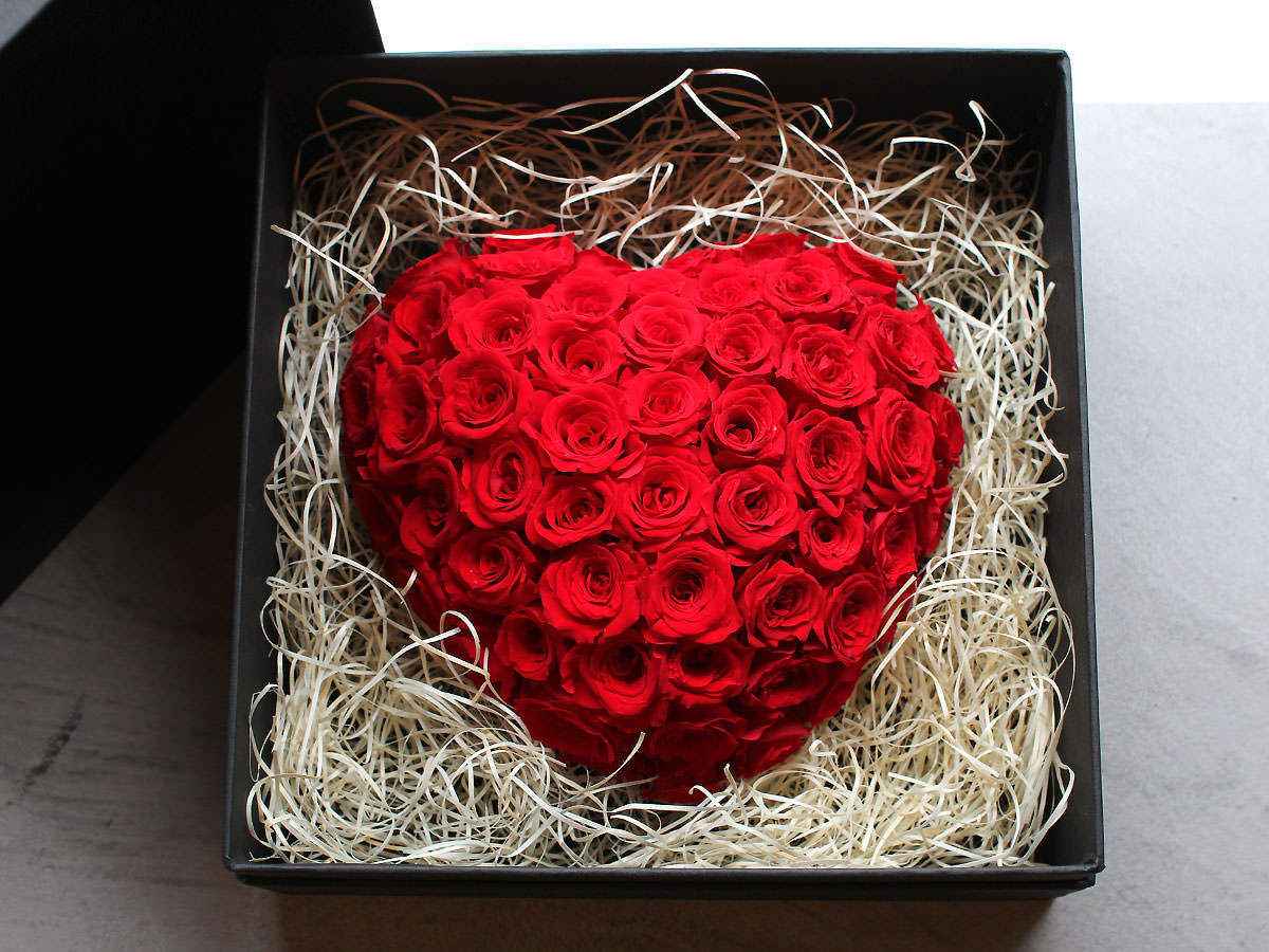 プリザーブドフラワー・パッションハート