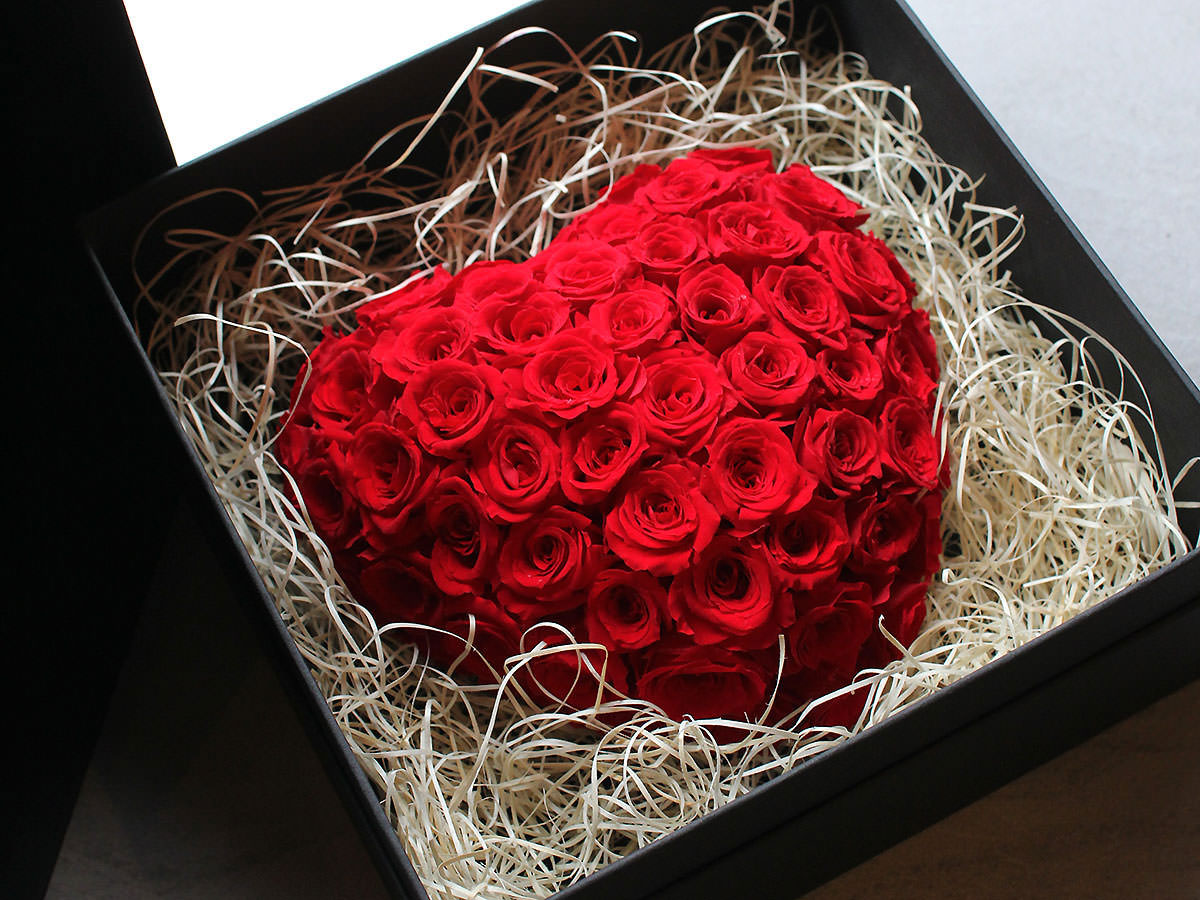 プリザーブドフラワー・パッションハート