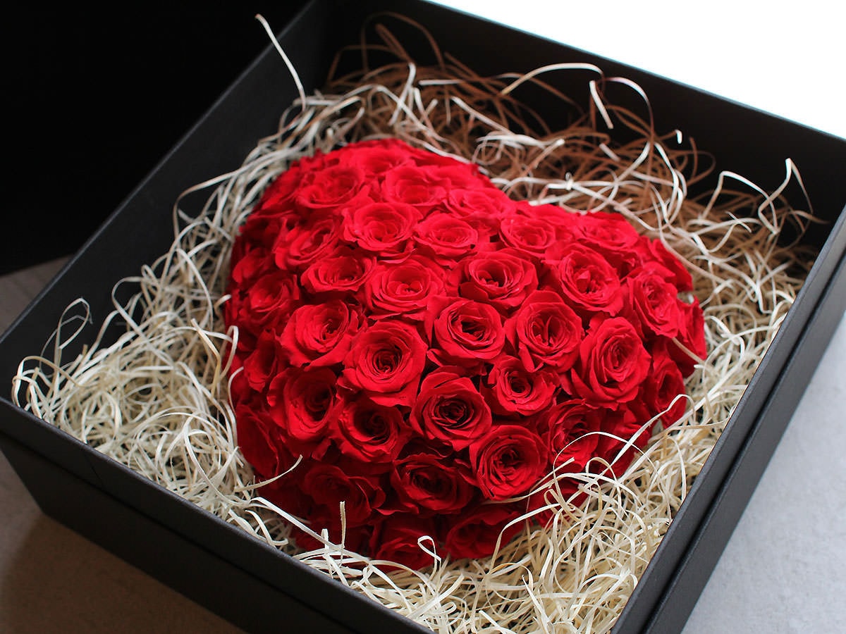 プリザーブドフラワー・パッションハート