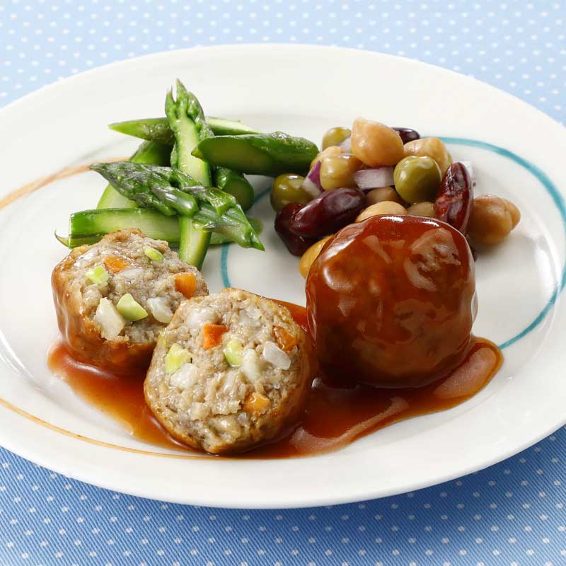 FMうす味野菜いろいろ肉団子（25g×25）