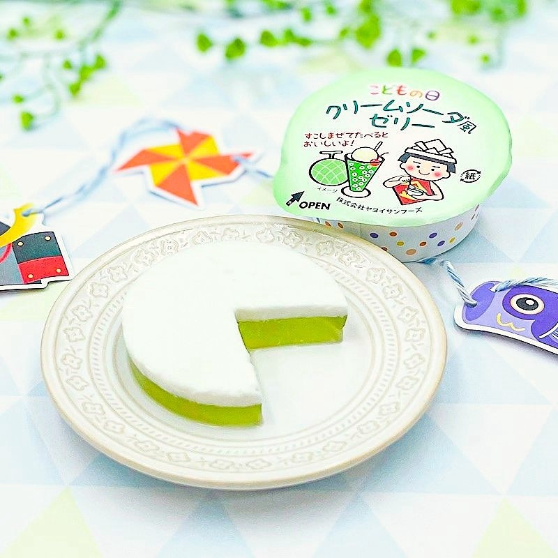 ★数量限定★クリームソーダ風ゼリー（Fe＆Ca）（40g×10）