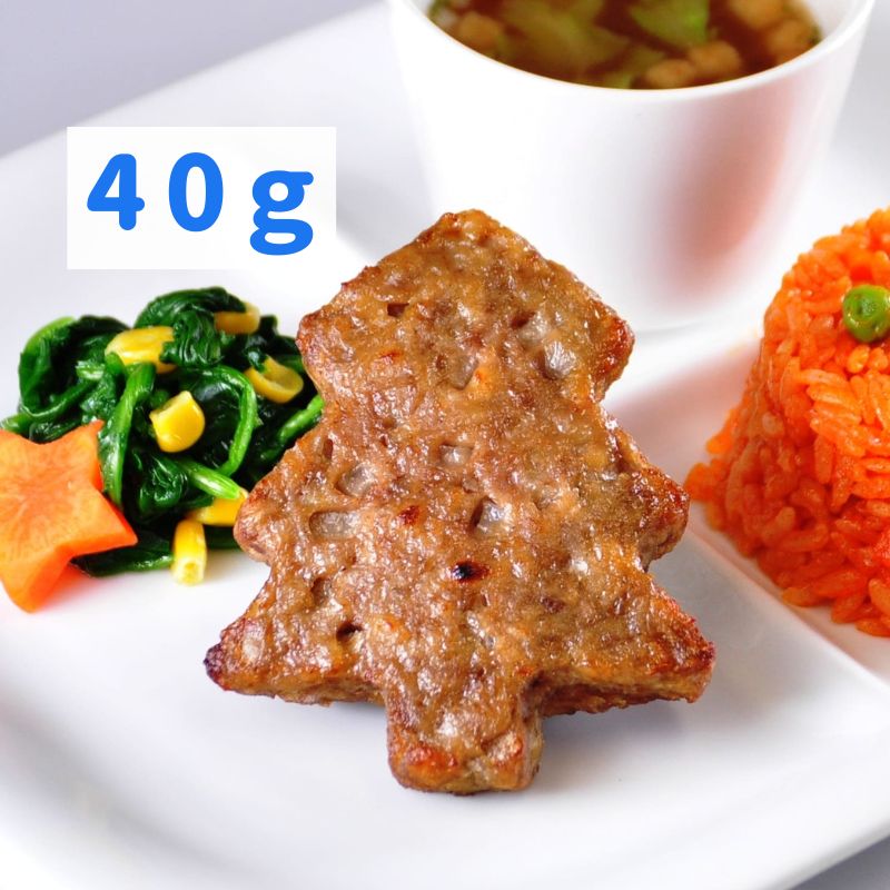 ★ご予約限定★FMうす味もみの木型ハンバーグ（40g×25）