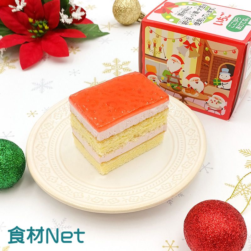 ☆ご予約専用☆サンタさんのいちごケーキ（19g×10）