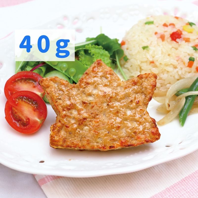 ★ご予約限定★FMうす味かぶと型ハンバーグ（40g×25）4月下旬～お届け