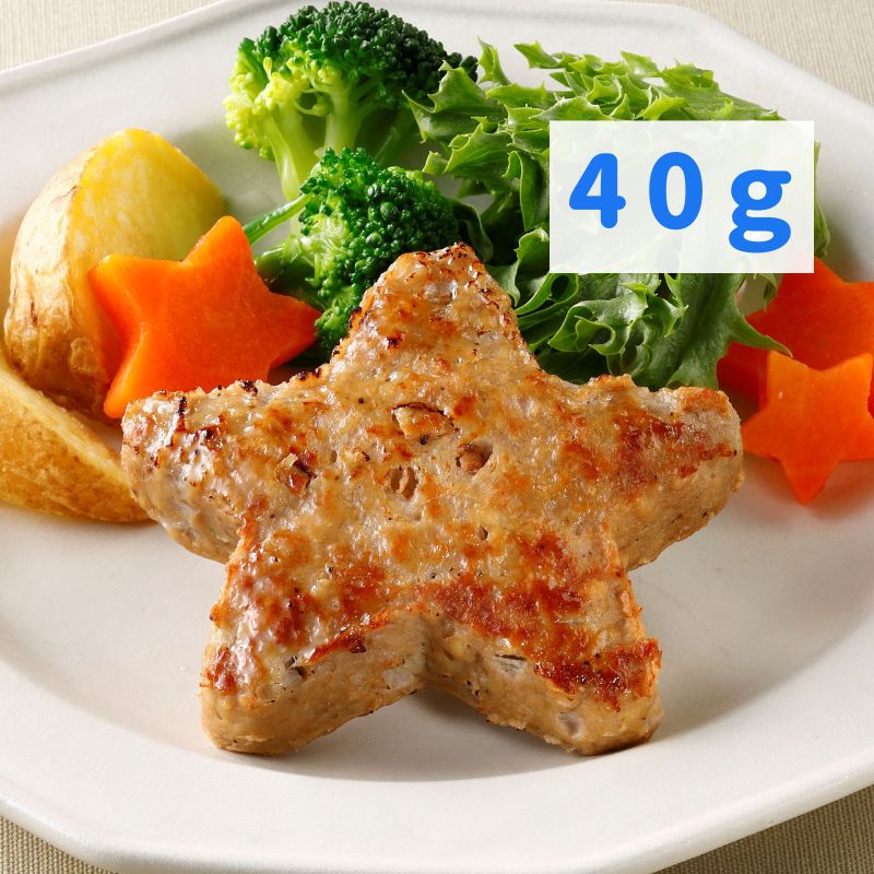★ご予約限定★FMうす味星型ハンバーグ（40g×25）