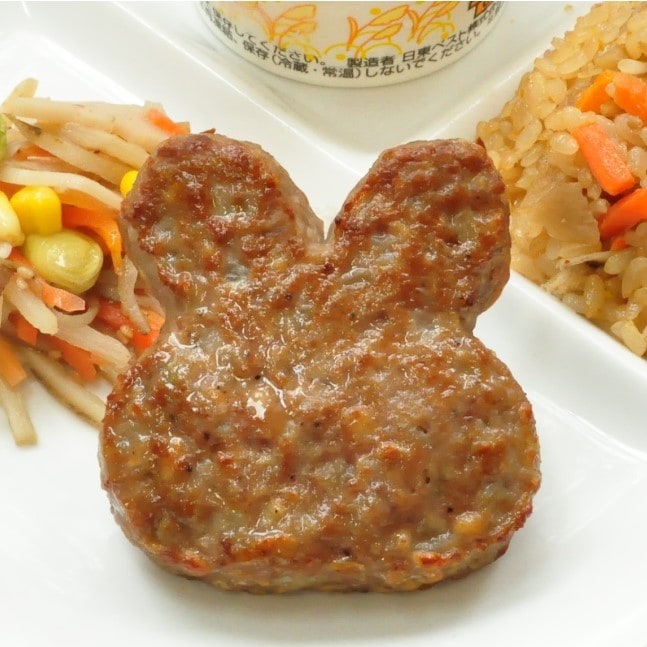 ★ご予約限定★FMうす味うさぎ型ハンバーグ（60g×25）