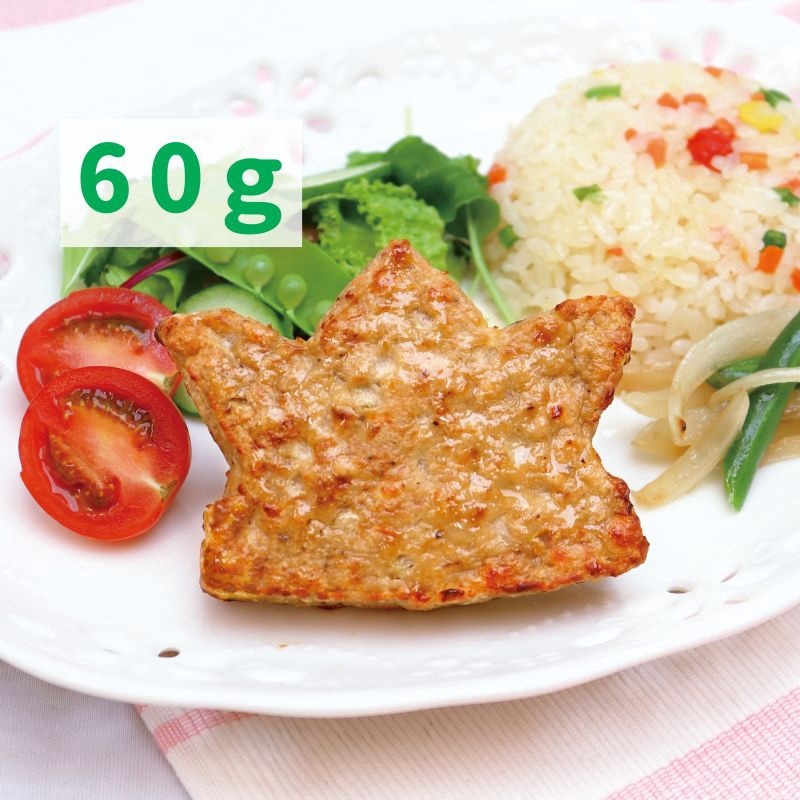 ★ご予約限定★FMうす味かぶと型ハンバーグ（60g×25）4月下旬～お届け