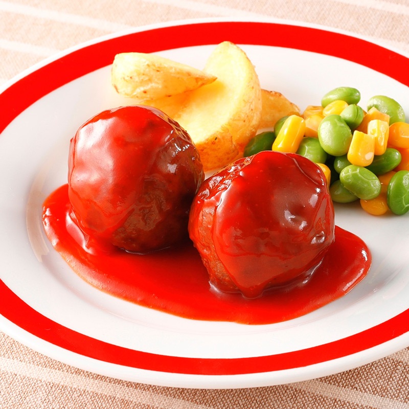 肉団子 1/2 FMうす味たれ付肉団子P(ケチャップ)(1.2kg)