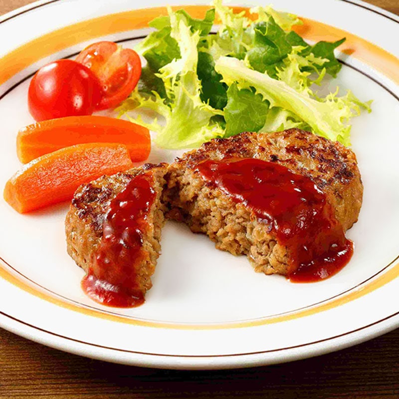 安心逸品 国産ミートのハンバーグCa＆Fe(鶏・豚)（50g×25）