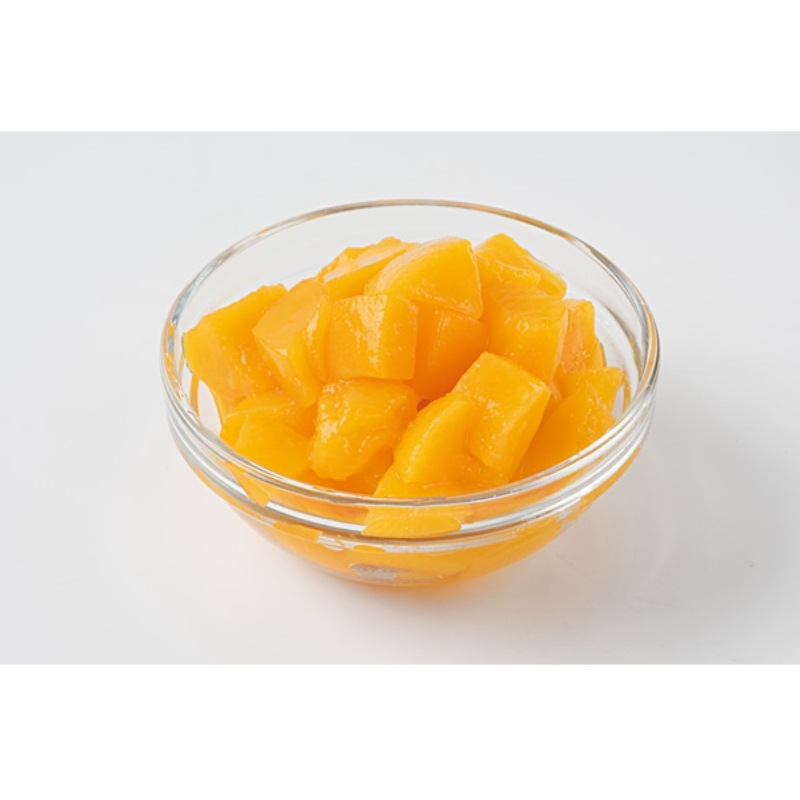 黄桃ダイスカット（2号缶）