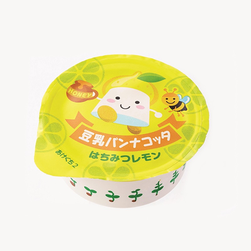 豆乳パンナコッタ(はちみつレモンソース)(Ca＆Fe)(40g×10)