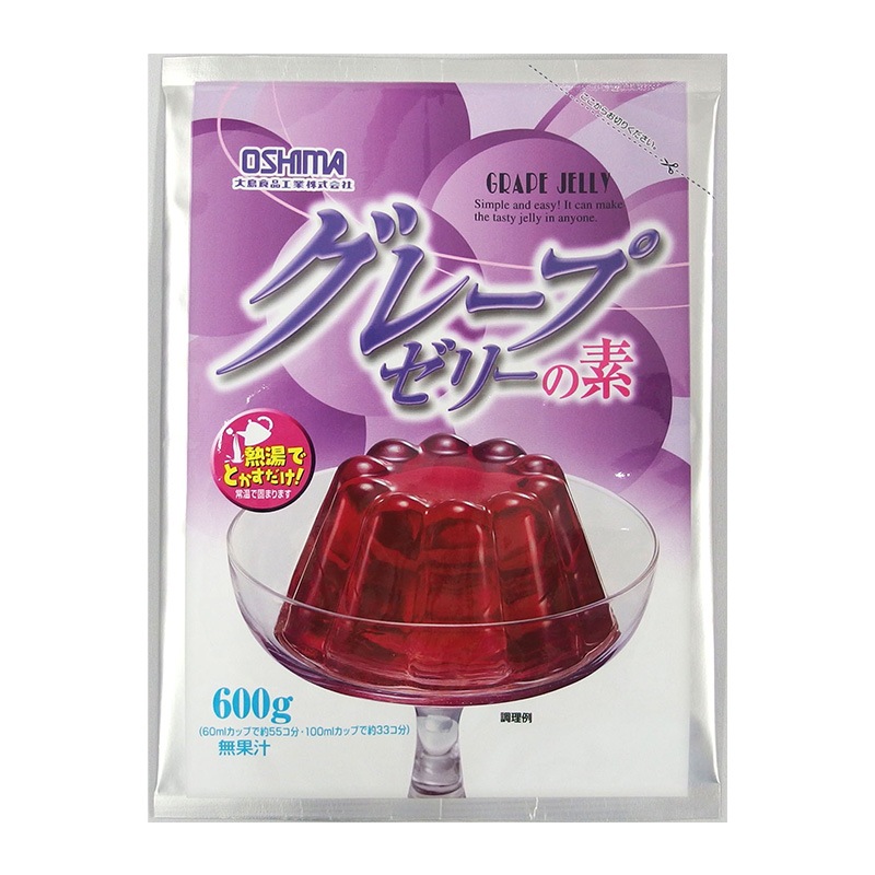 NKRグレープゼリーの素（600g）