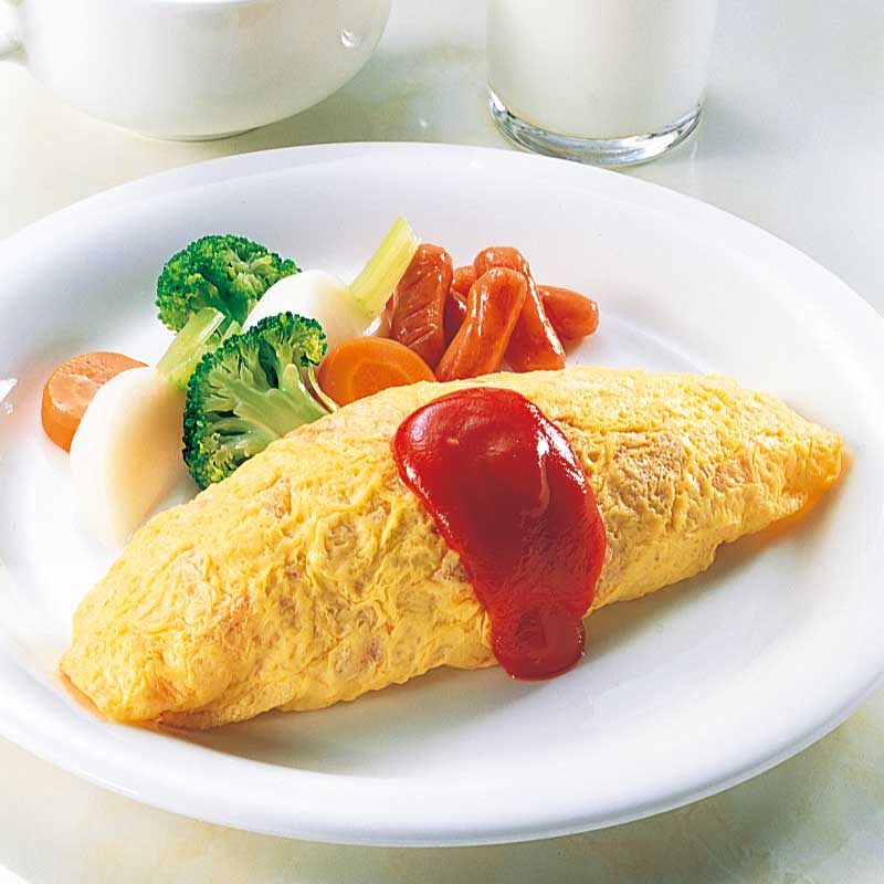 Qp Sm オムライスシートｓｒ 10枚 給食用食品 業務用食品通販オンラインショップ 食材net