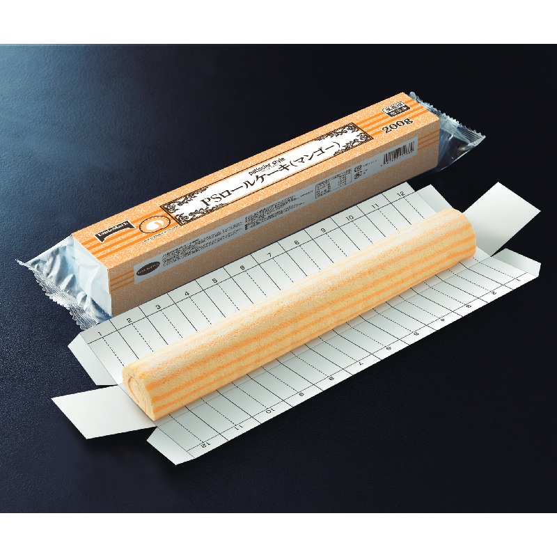 PSロールケーキ（マンゴー）（200g） | 給食用食品・業務用食品