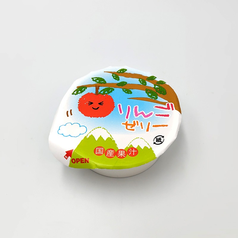 NEW国産りんごのゼリー(Fe・食物繊維)(40g×10)