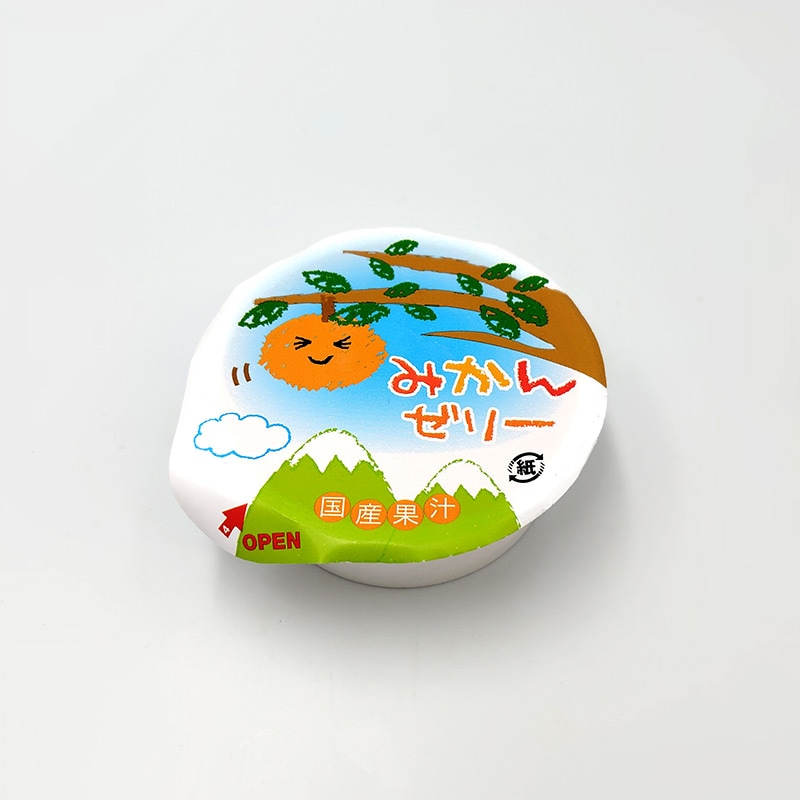 NEW国産温州みかんゼリー(Fe・食物繊維)(40g×10)