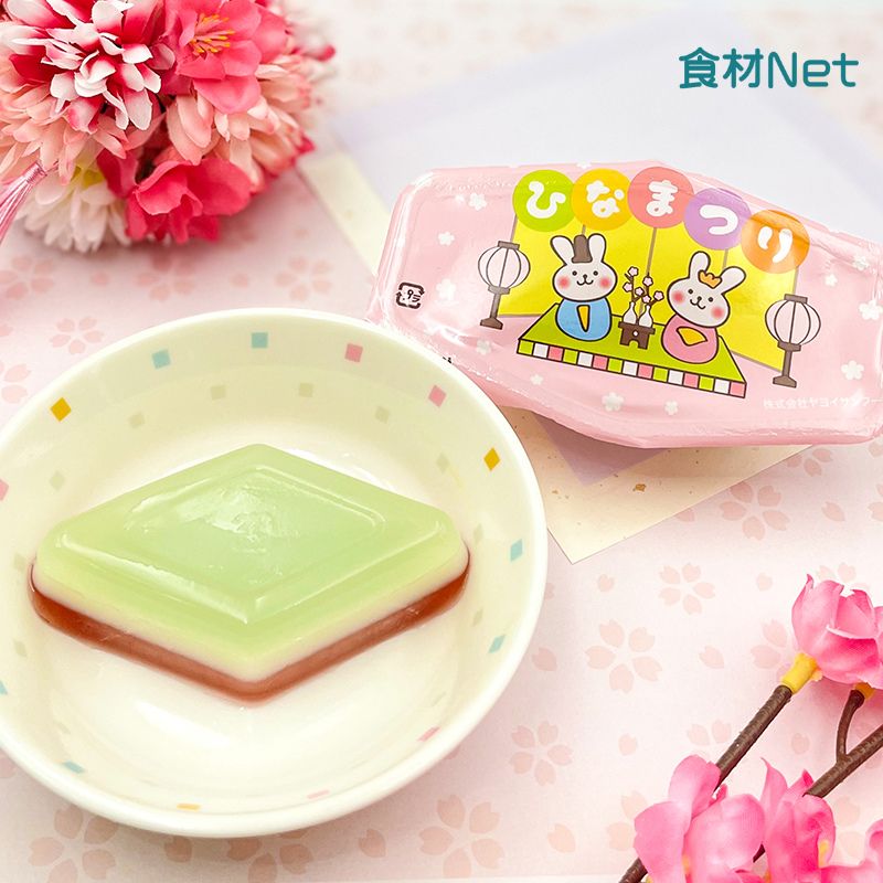 ★ご予約専用★NEW菱形三色ゼリー(60g×10)