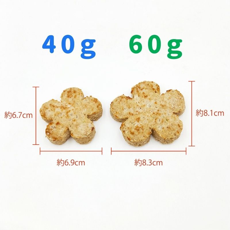 ★ご予約限定★FMうす味花型ハンバーグ（40g×25）