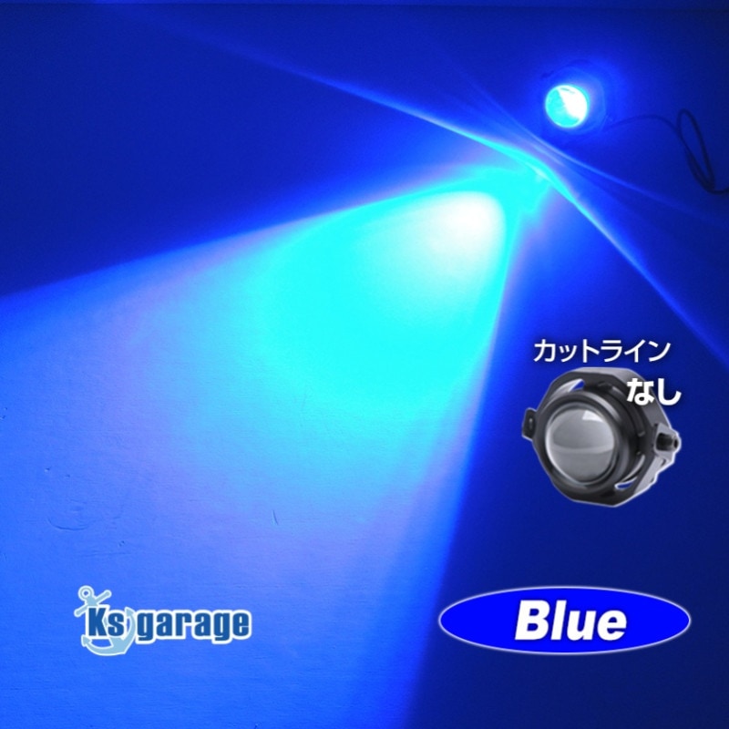 デイライト フォグランプ 10w ブルー (配光タイプ:スポット)