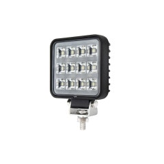 12w LED作業灯 薄型 コンパクト 投光器 拡散配光 DC12v/24v 対応 SUS316 ステンレスステー仕様