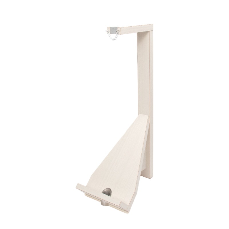 家具調ロッドスタンド カラー ホワイト 竿たて ギンバル 大物釣り用 インテリア リールを装着したまま飾れるスタンド