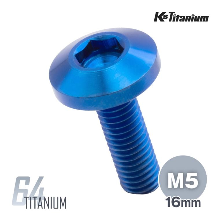 チタンボルト,ブルー | Ksgarage