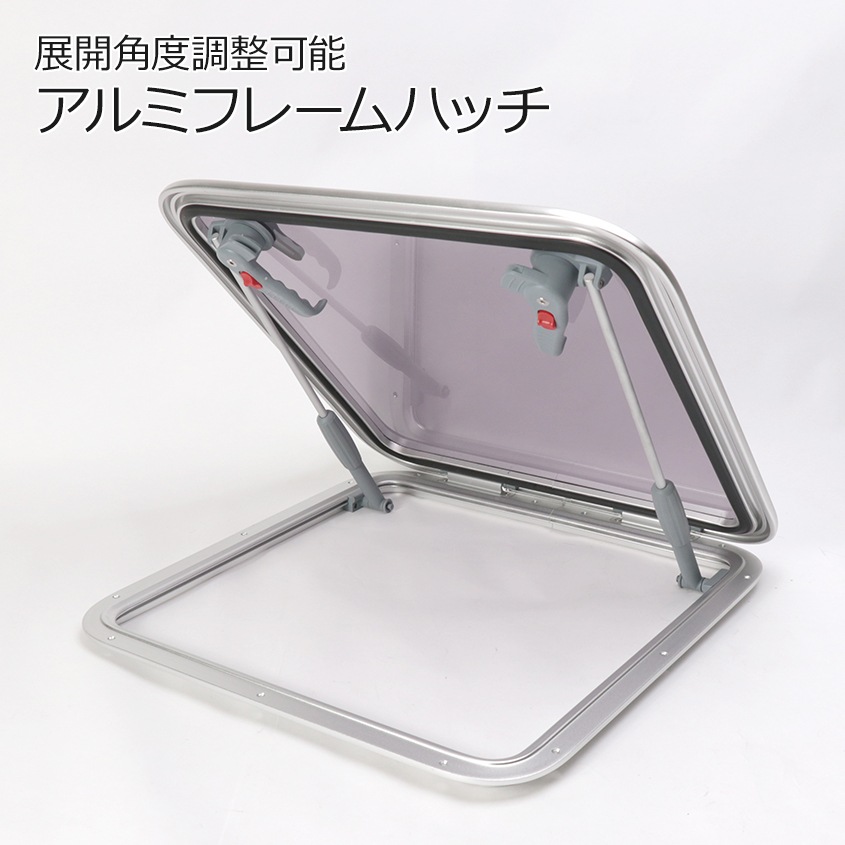 アルミフレーム アクセスハッチ 外寸 580mm×580mm 取付け開口部 507mm×507mm