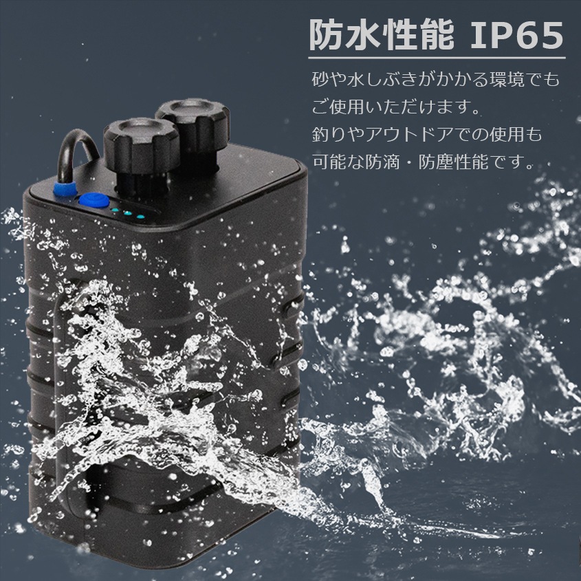 18650リチウムイオン電池用 DC12v出力 バッテリーボックス/18650電池6