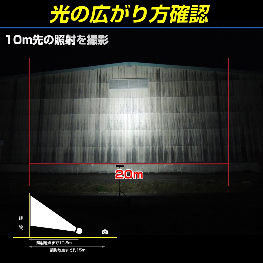 90w デッキライト 投光器 ホワイト発光 拡散配光 DC12v/24v 対応 (ホワイトボディ)