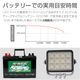 192w 爆光 作業灯 投光器 17280ルーメン ホワイト発光 拡散配光 DC12v/24v 対応 (SUS304製 肉厚4mmステー付き)