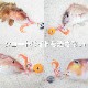 Ksガレージオリジナル タイラバ仕掛け 3本針仕様 -俺の太仕掛け- (クリアオレンジ)
