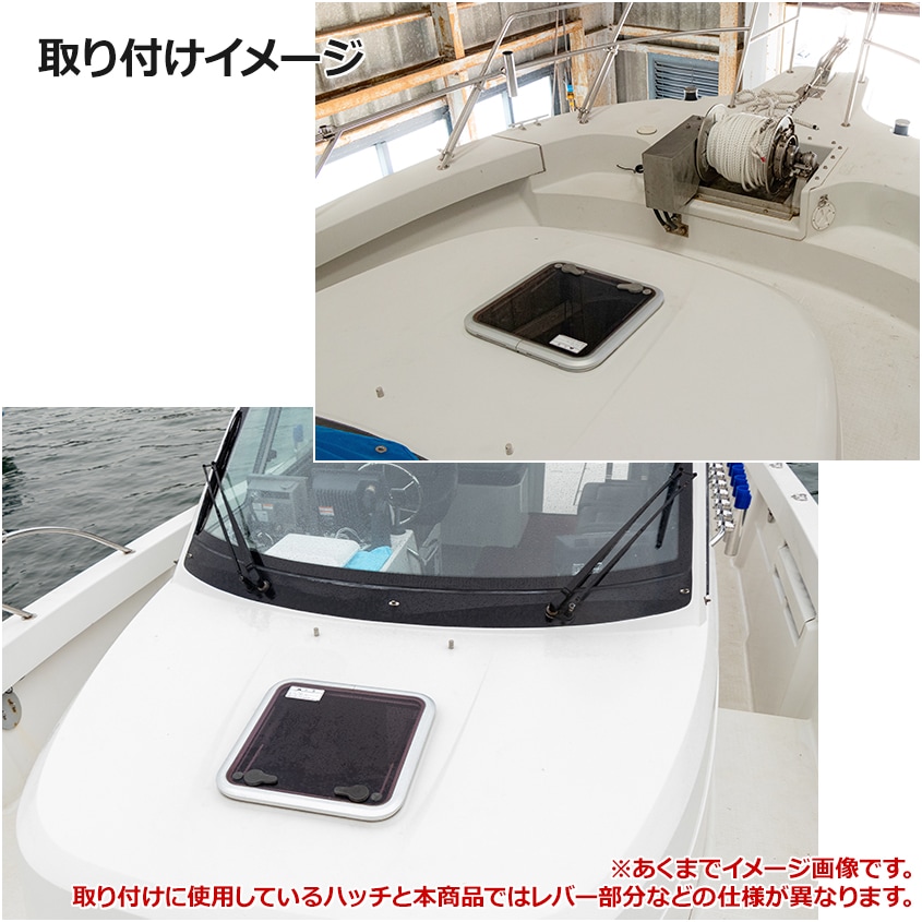 アルミフレーム アクセスハッチ 外寸 520mm×520mm 取付け開口部 450mm×450mm