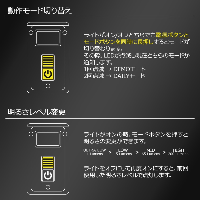チタン製 ミニサイズ キーチェーンライト 最大 500ルーメン 軽量 小型 ハンディライト アウトドア キャンプ NITECORE TINI2 Ti