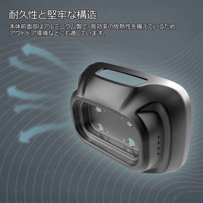 NITECORE ヘッドライト 充電式 NU33 700ルーメン 赤色LED付き