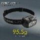 NITECORE ヘッドライト 充電式 NU33 700ルーメン 赤色LED付き