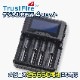 TrustFire製 リチウムイオン電池用 急速充電器 4スロット (Li-ion / Ni-Mh(NiCd)電池に対応)