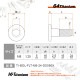 64チタン製 フラットヘッドボルト M8×24 P1.25【ゴールド】