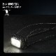 NITECORE NU25 UL 充電式 ヘッドライト 400ルーメン 首掛け対応 細紐バンド 赤色LED付き