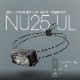 NITECORE NU25 UL 充電式 ヘッドライト 400ルーメン 首掛け対応 細紐バンド 赤色LED付き