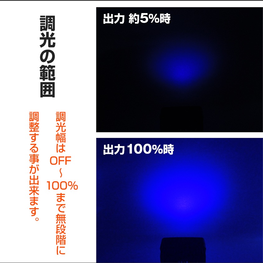 LED調光器 DC12v-24v対応 (許容電流:30Aまで)