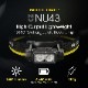 NITECORE NU43 充電式 ヘッドライト 1400ルーメン 赤色LED付き