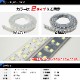 DC12v専用 LEDテープライト 6000k ホワイト発光 黒基盤 (2m)