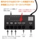 LED 回転灯 オレンジ&ホワイト 38パターン DC 12v 24v 兼用品