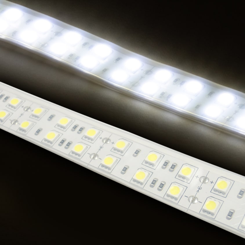LEDテープライト MR5-24W DC24V LEDテープライト 白色 24V 2連 MR5-24WD マリンテック 船舶 照明