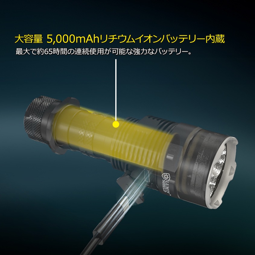 NITECORE 高輝度 タクティカル LED ハンドライト 最大出力 9900