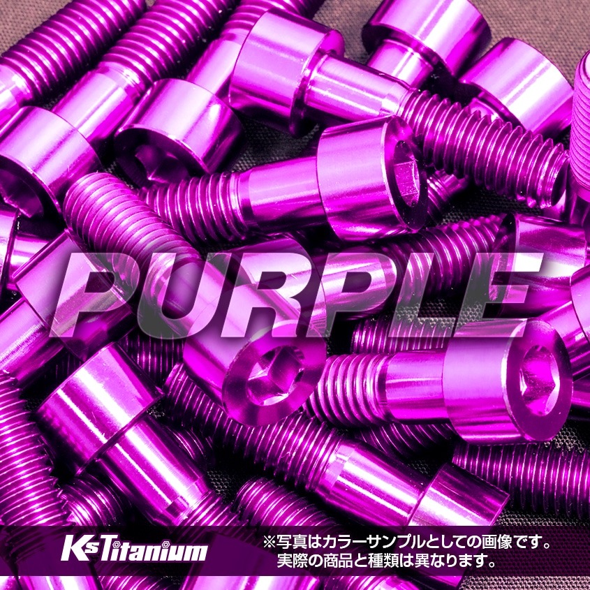 チタン製 ドレンボルト M14×12 ピッチ:1.50 マグネット付き【焼き色】